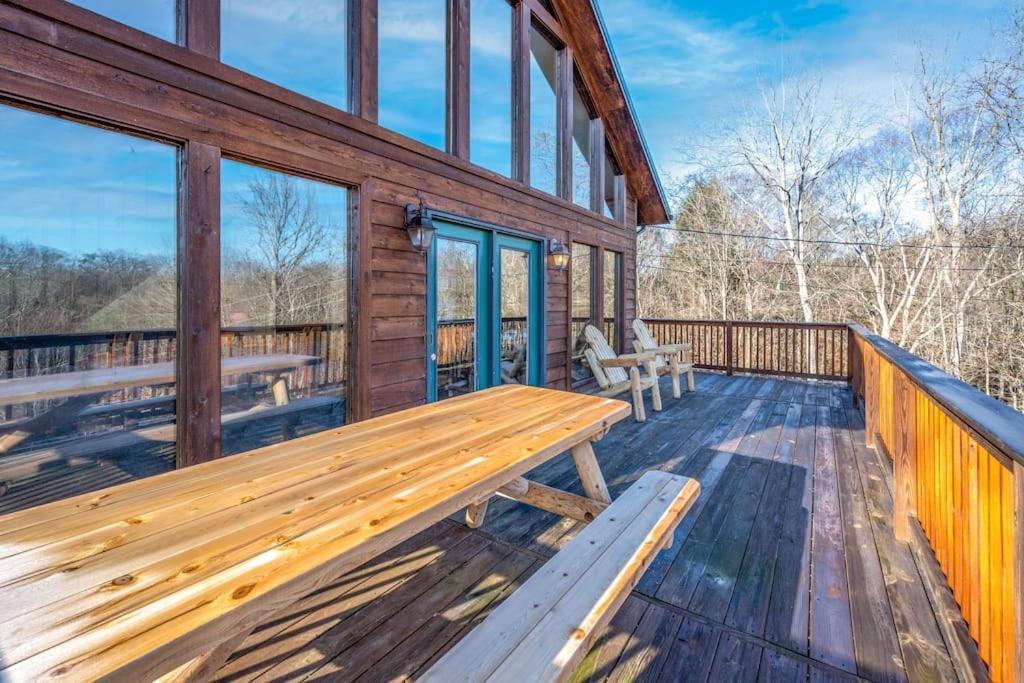Dog Friendly! Views! Hot Tub! Close To Pf! Gsmnp Sevierville Exterior foto